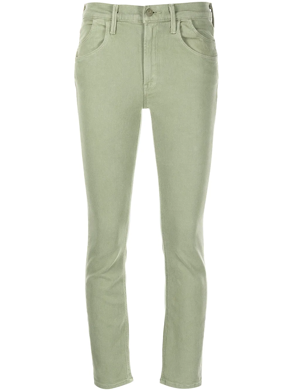 

MOTHER high-rise skinny jeans - Green