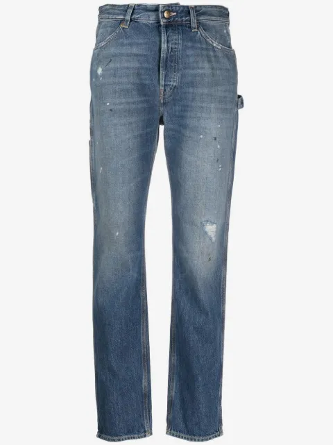 Washington Dee Cee jeans rectos con detalles rasgados