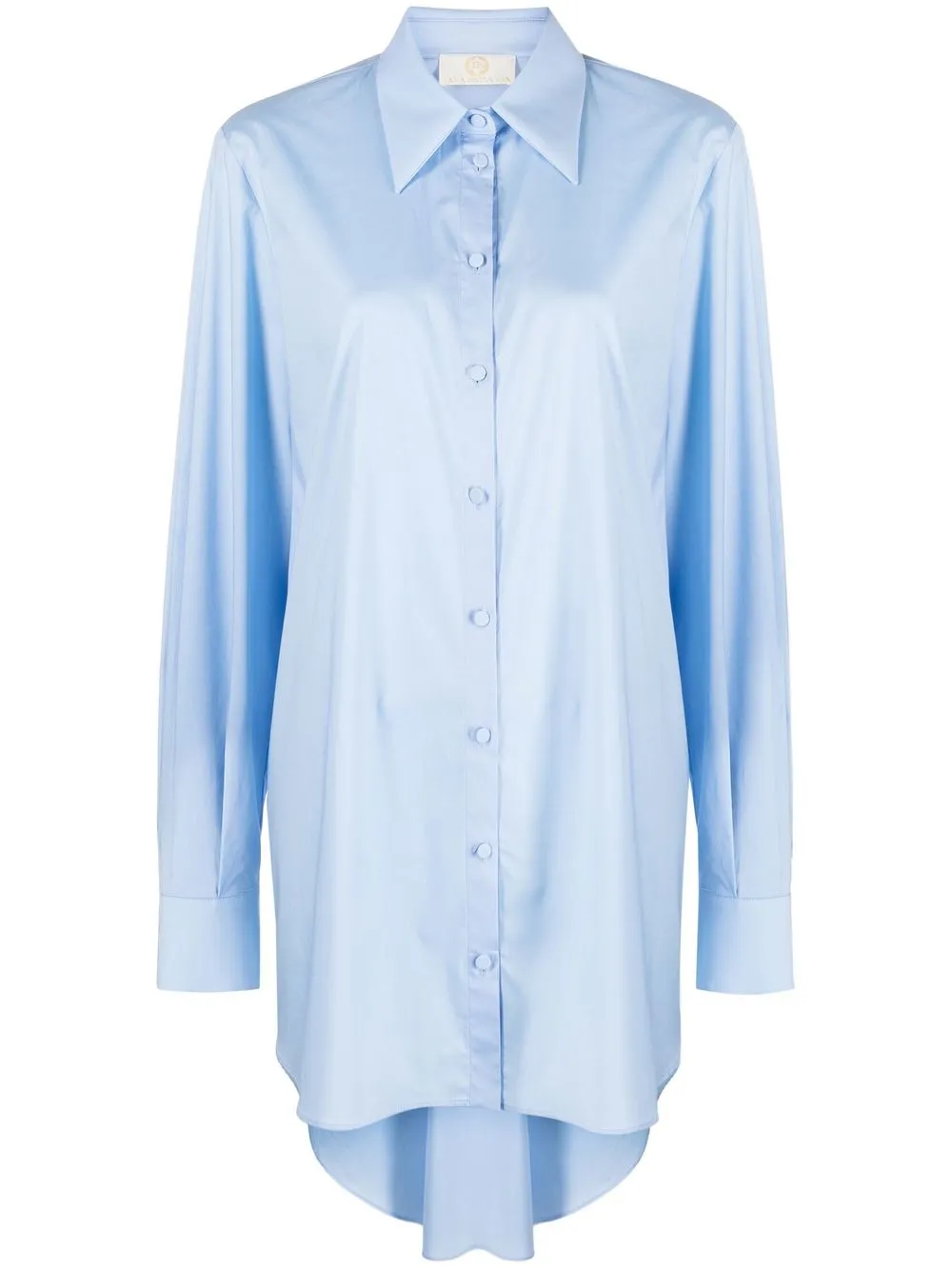

Sara Battaglia camisa manga larga con botones - Azul