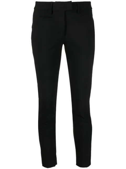 DONDUP contrast four-pocket slim trousers 