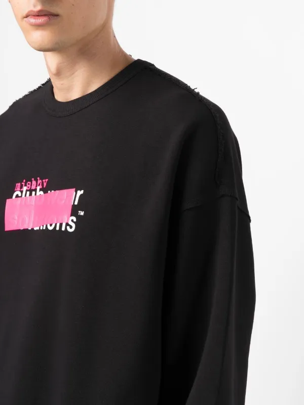 MISBHV ダメージ スウェットシャツ | ブラック | FARFETCH JP