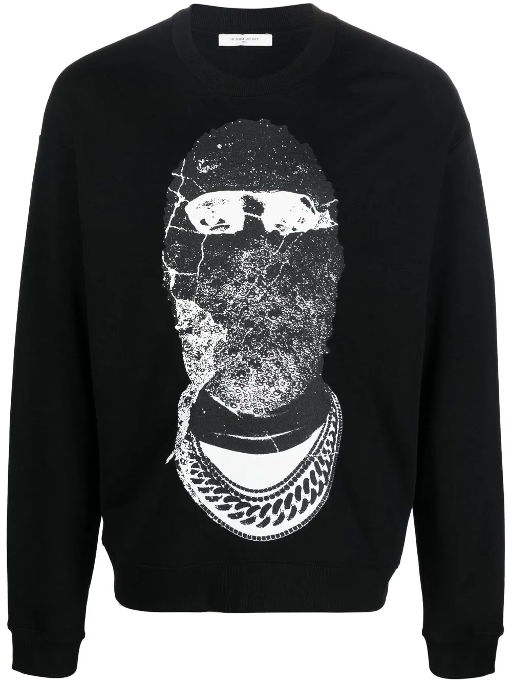 

Ih Nom Uh Nit sudadera con estampado gráfico - Negro