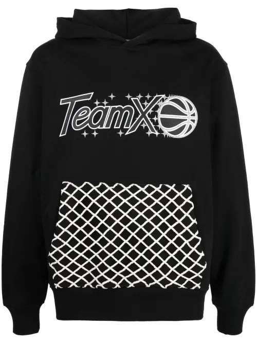 Hoodie en coton à imprimé graphique - Just Don - Modalova