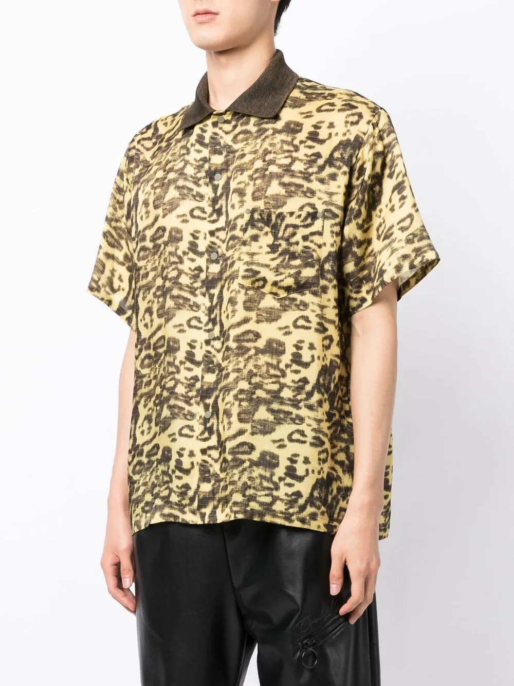 Toga Virilis Leopard Print short-sleeve Shirt - Farfetch