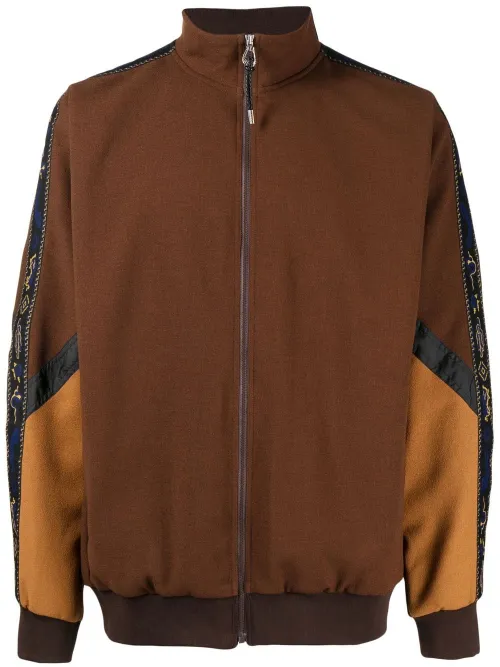 Pull zippé à design colour block - Toga Virilis - Modalova