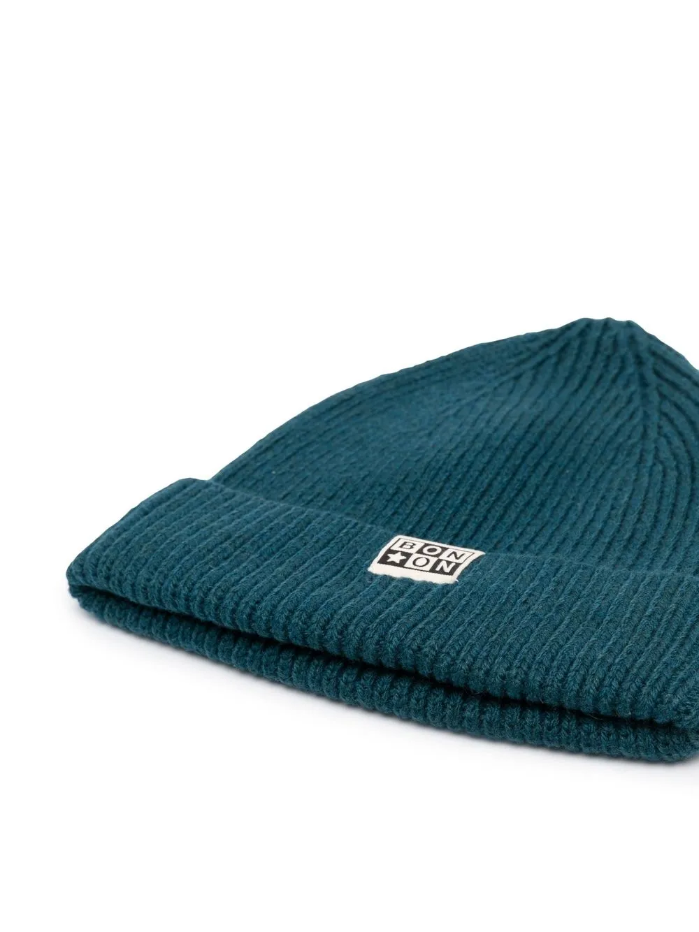 Bonton Muts met logopatch - Blauw