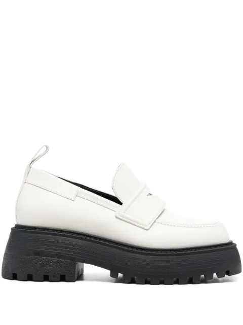 3juin platform 40mm leather loafers