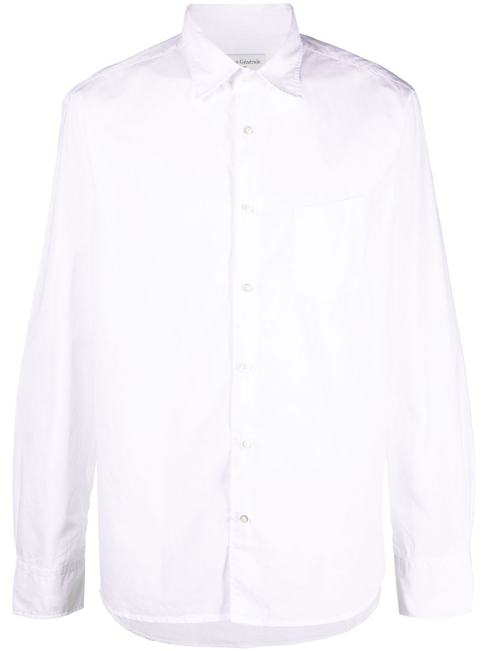 

Officine Generale camisa manga larga - Blanco