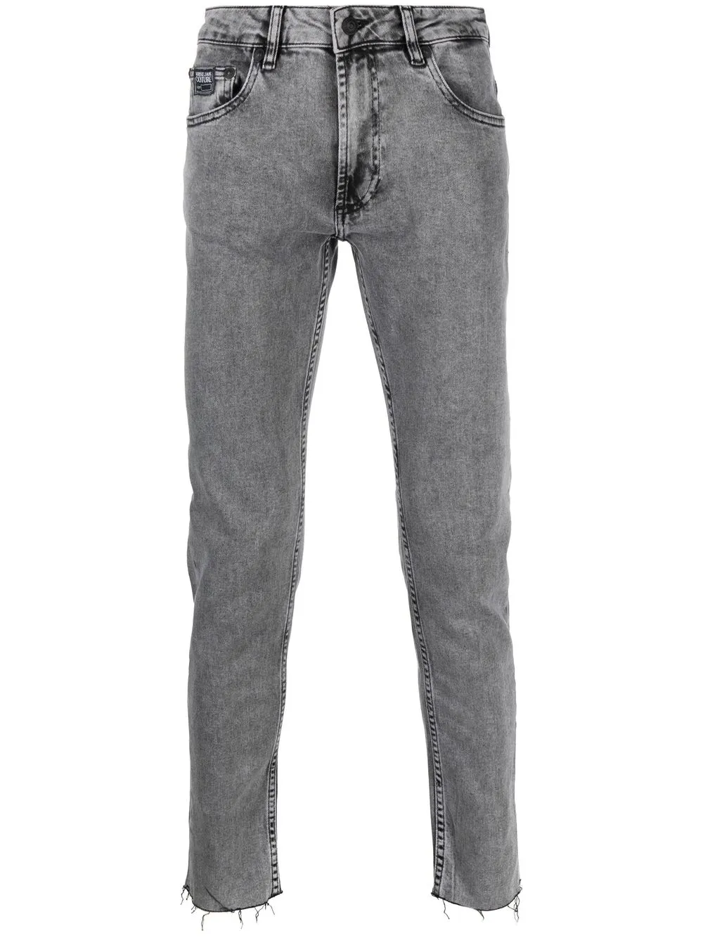 

Versace Jeans Couture jeans slim con bolsillos - Gris