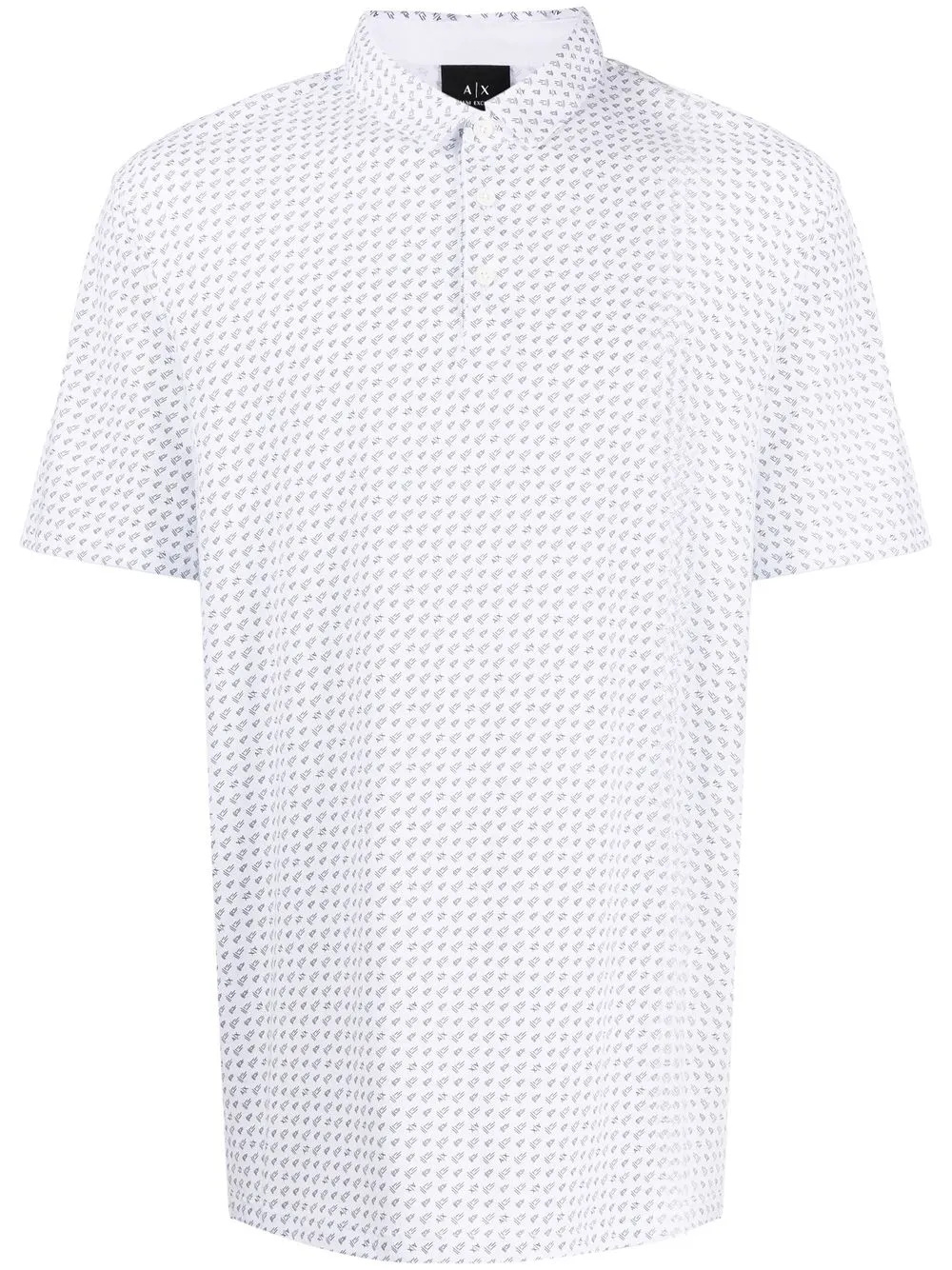 

Armani Exchange short-sleeved polo shirt - White