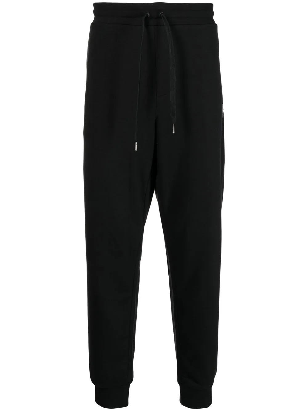 

Armani Exchange pants con cordones y logo estampado - Negro