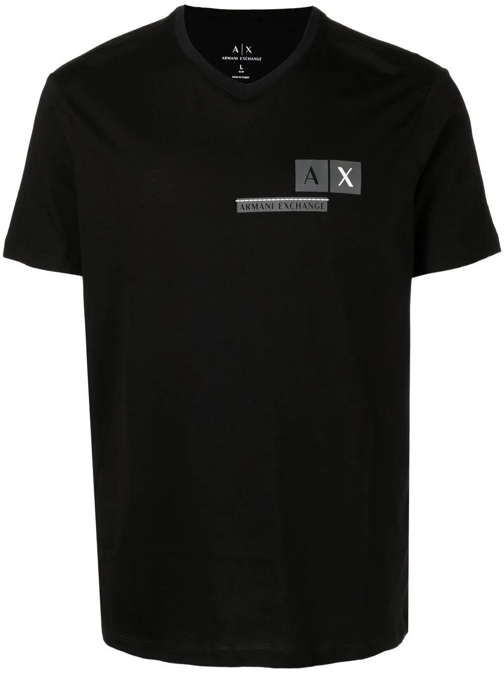 

Armani Exchange logo-print cotton T-shirt - Black