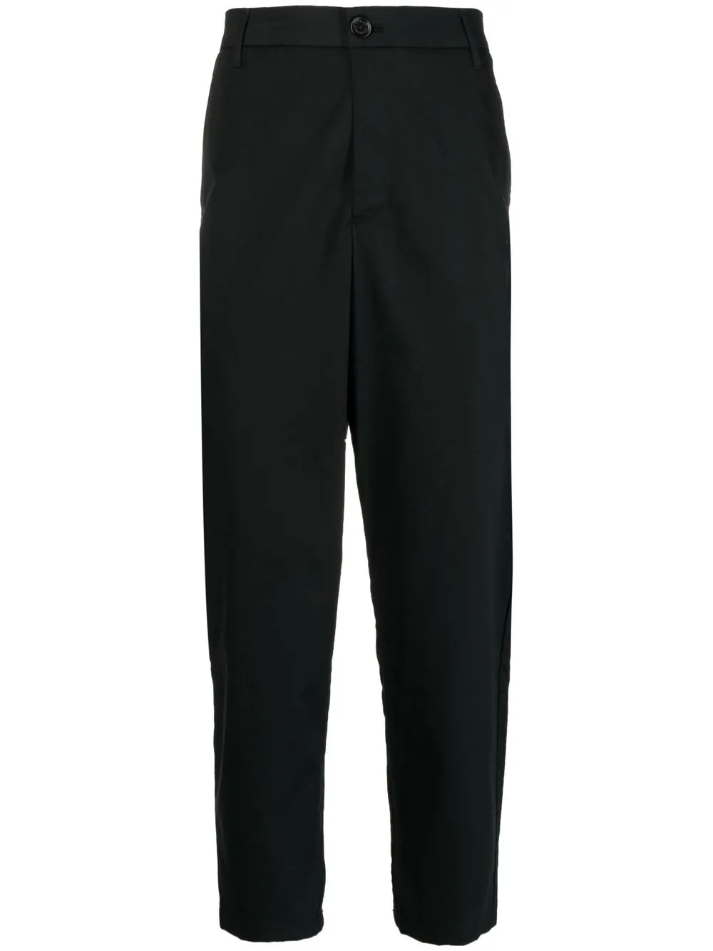 

Armani Exchange pantalones tapered con tiro medio - Negro