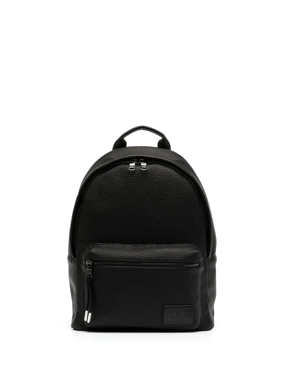 

Armani Exchange mochila con parche del logo - Negro