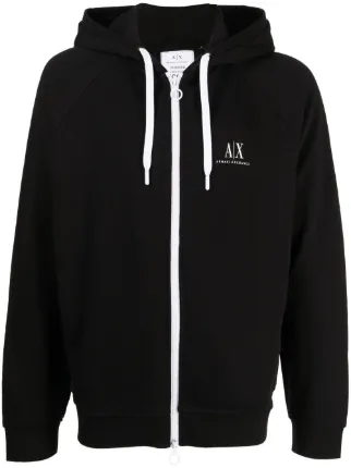 Armani exchange hotsell zip hoodie