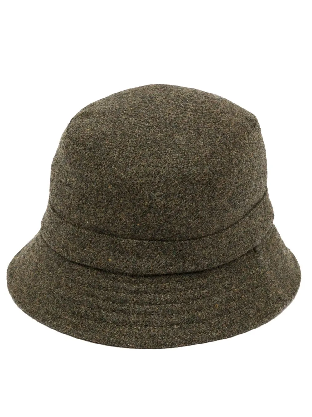 

YMC tweed wool bucket hat - Green