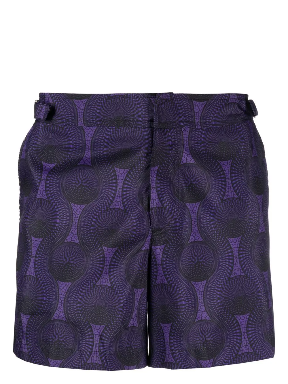 OZWALD BOATENG short de bain à imprimé graphique | violet | Image 1