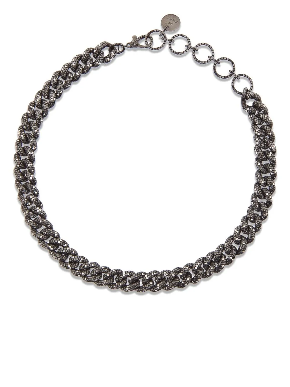 

SHAY gargantilla en oro amarillo de 18kt con diamante - Plateado