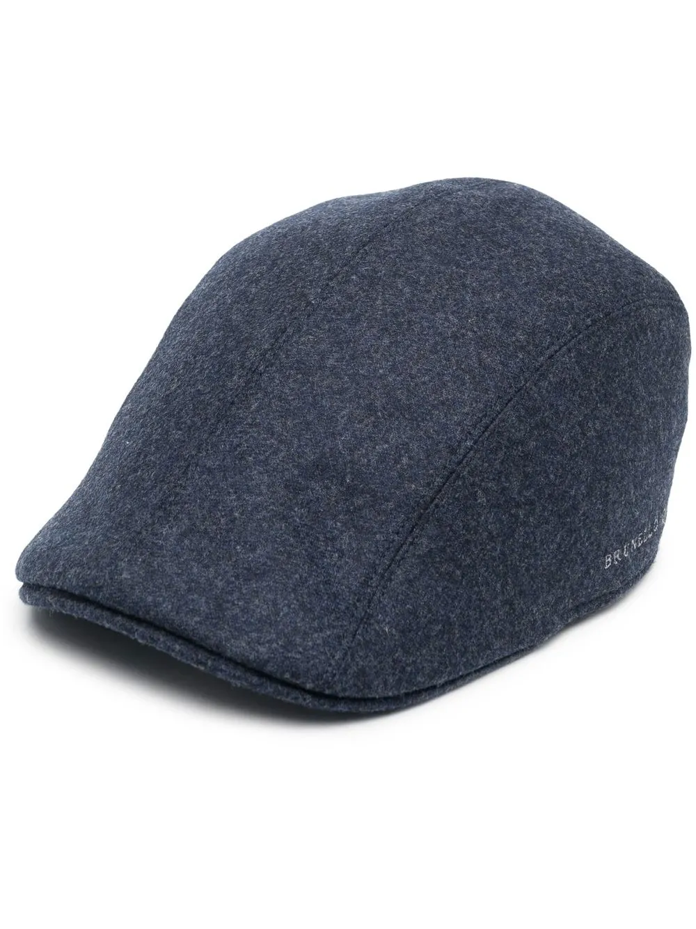 

Brunello Cucinelli gorra con ribete texturizado - Azul