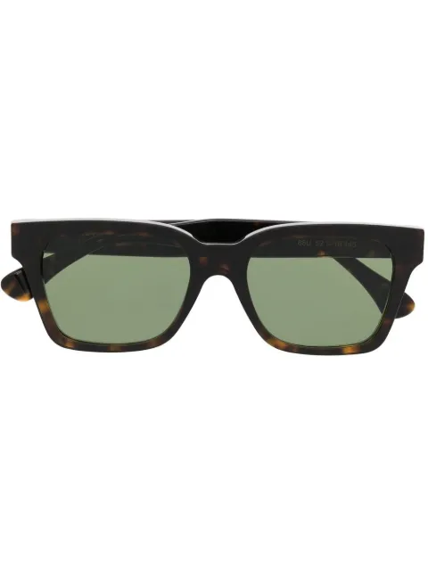 Retrosuperfuture tortoiseshell-effect tinted sunglasses