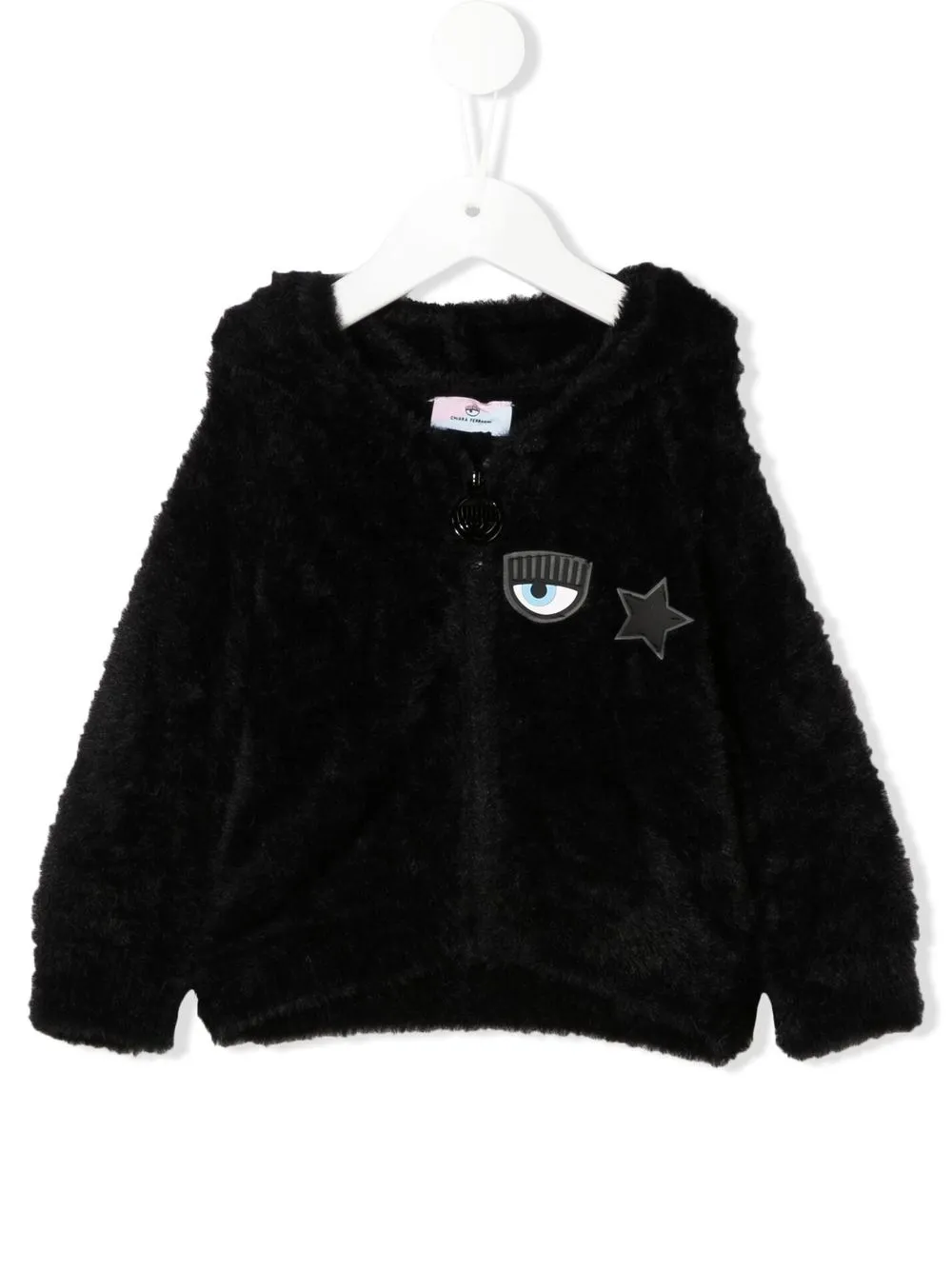 

Chiara Ferragni Kids cárdigan Logomania - Negro