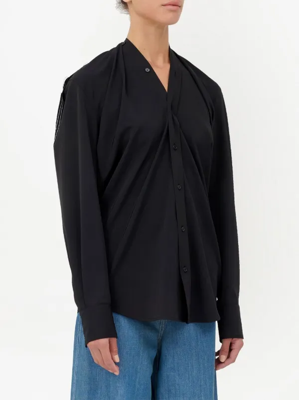 MM6 Maison Margiela Vネック シャツ - Farfetch