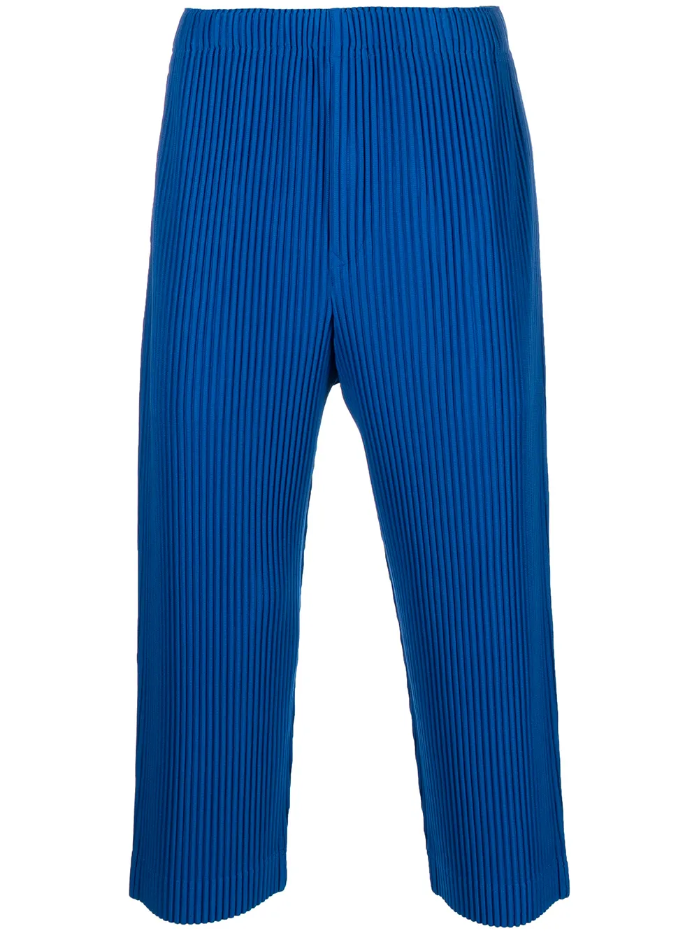 

Homme Plissé Issey Miyake pantalones capri MC August - Azul