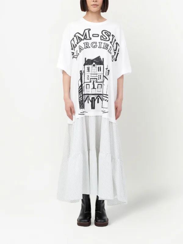 MM6 Maison Margiela マキシTシャツワンピース - Farfetch