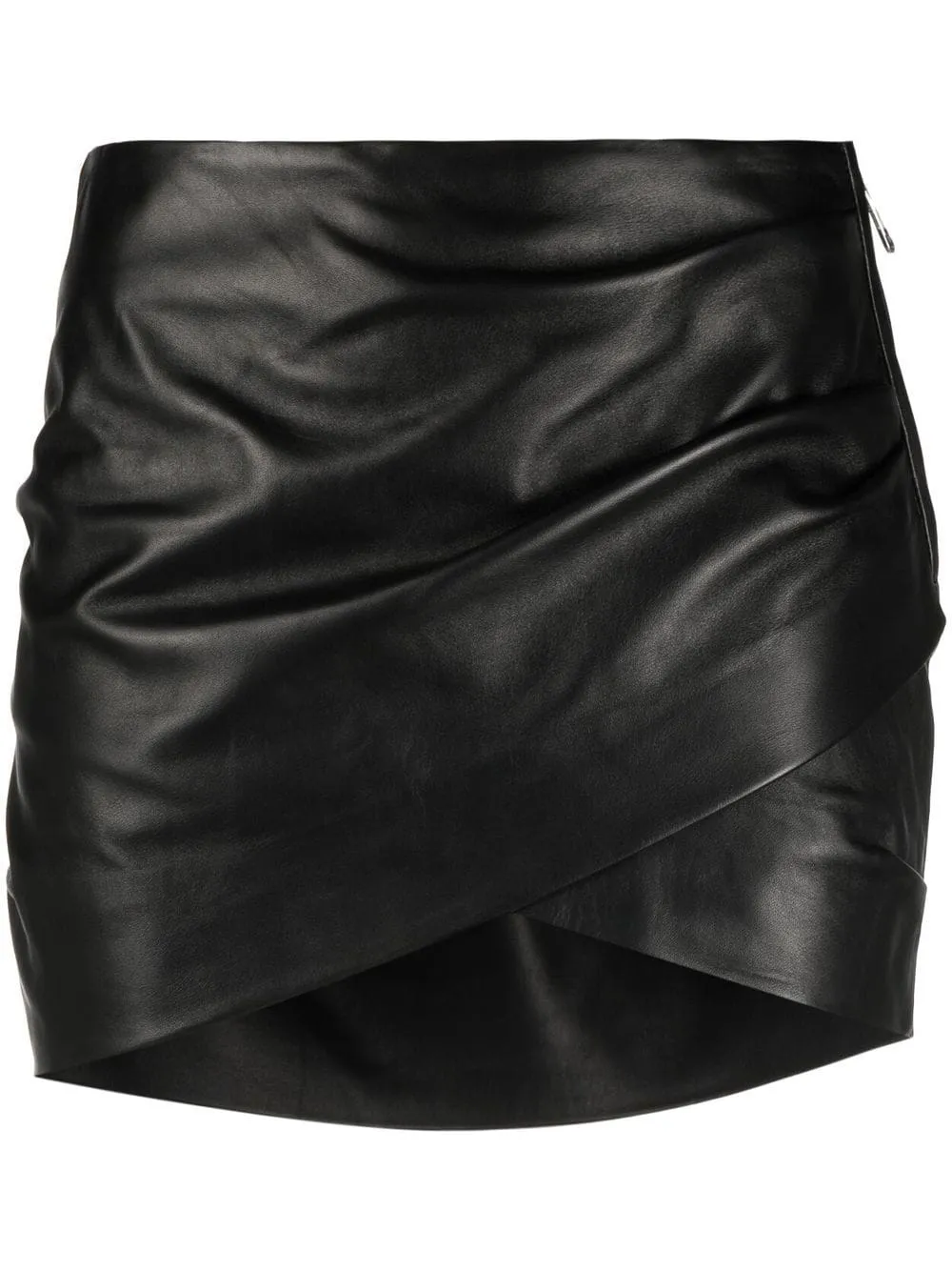 

Off-White falda con detalles de pliegues - BLACK NO COLOR