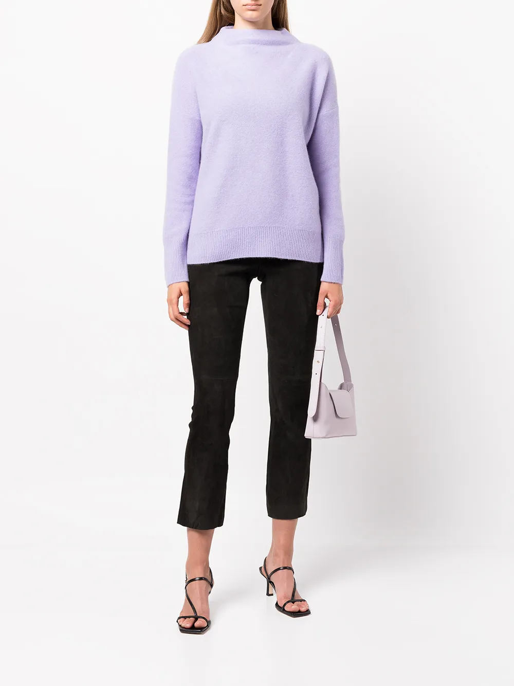 Vince boatneck Mohair Sweater Farfetch