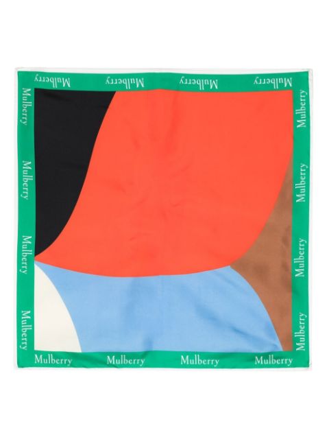 Mulberry - Softie silk square scarf