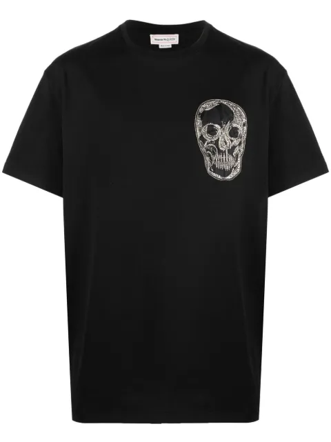 Alexander McQueen playera con motivo Skull