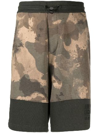 Armani on sale camo shorts