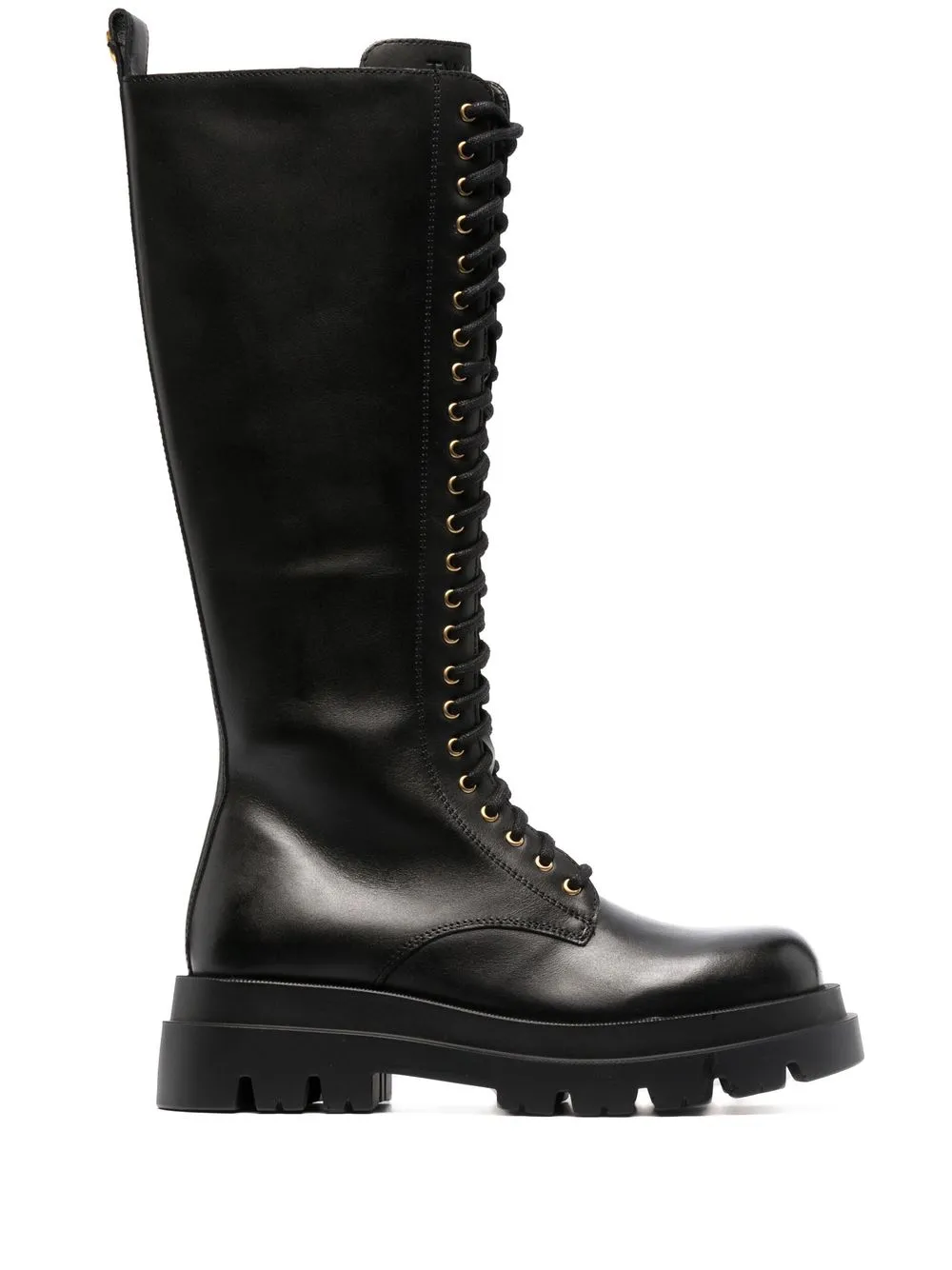 

TWINSET lace-up knee-high boots - Black