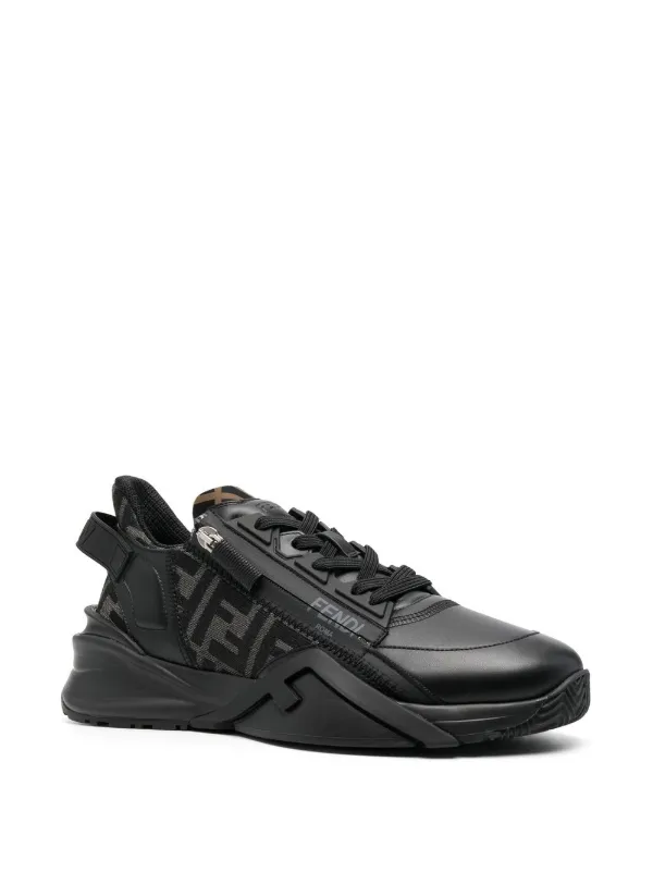FENDI Flow low-top Sneakers | Black | FARFETCH
