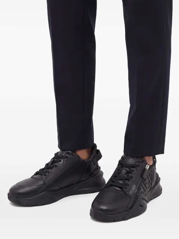 FENDI Flow スニーカー | ブラック | FARFETCH JP