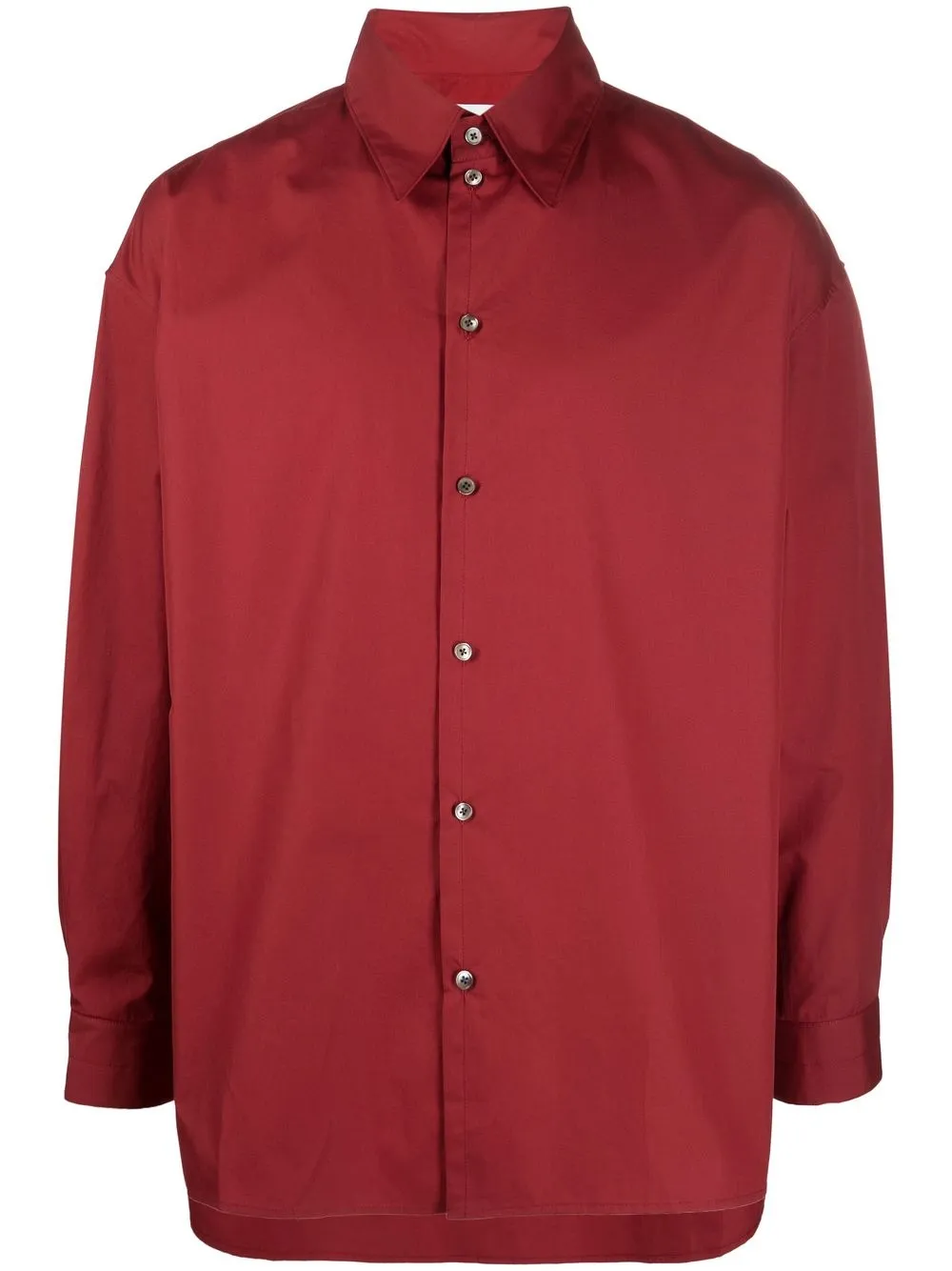 

Lemaire camisa oversize - Rojo