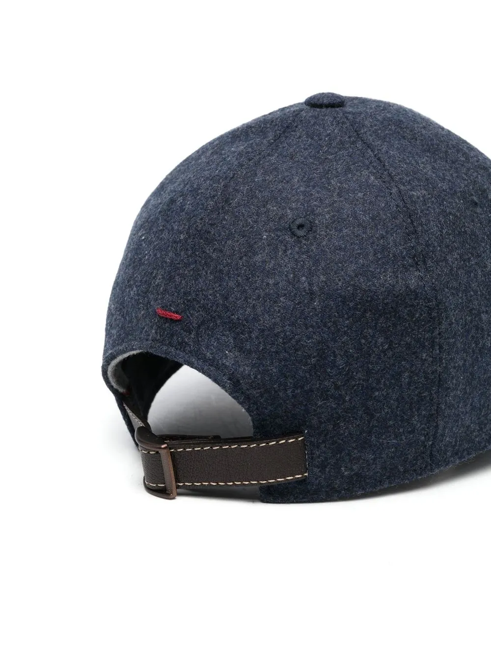 Brunello Cucinelli Pet met geborduurd logo - Blauw