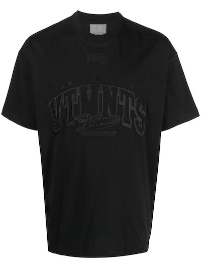VTMNTS - logo-print short-sleeved T-shirt