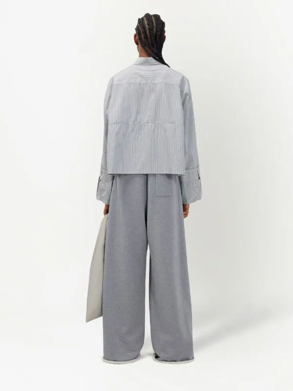 MM6 Maison Margiela ストライプ クロップドシャツ - Farfetch