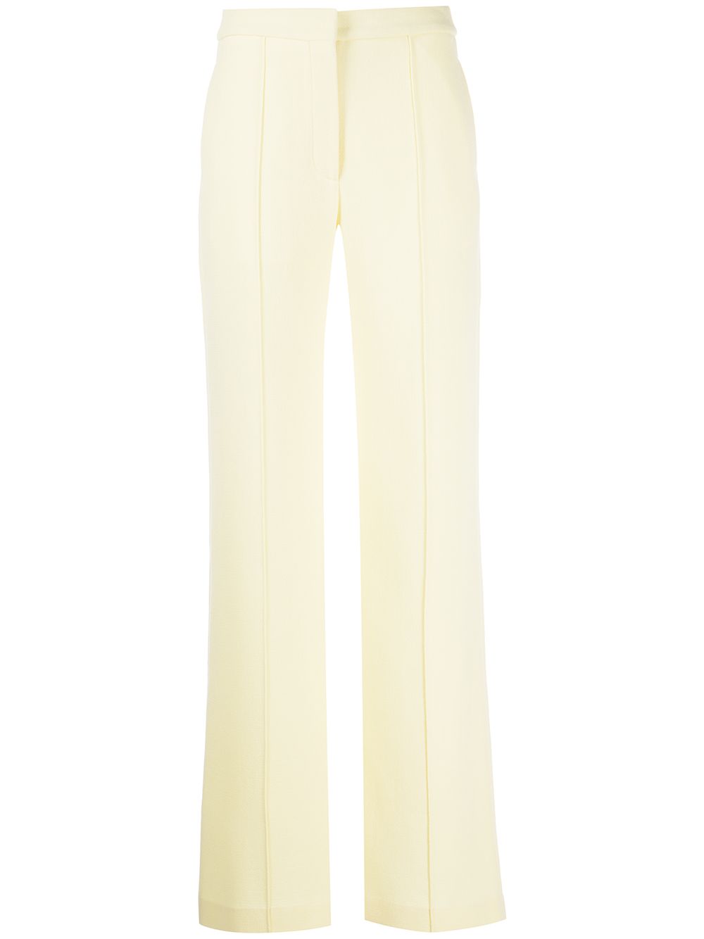 

Adam Lippes pantalones anchos Pintuck - Amarillo