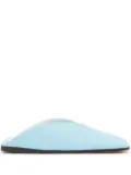 MM6 Maison Margiela Japanese leather slides - Blue