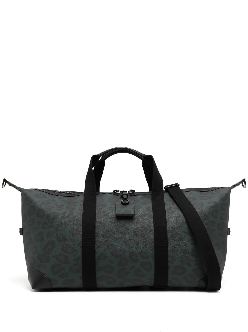 

Mulberry bolsa con estampado de leopardo y etiqueta - Verde