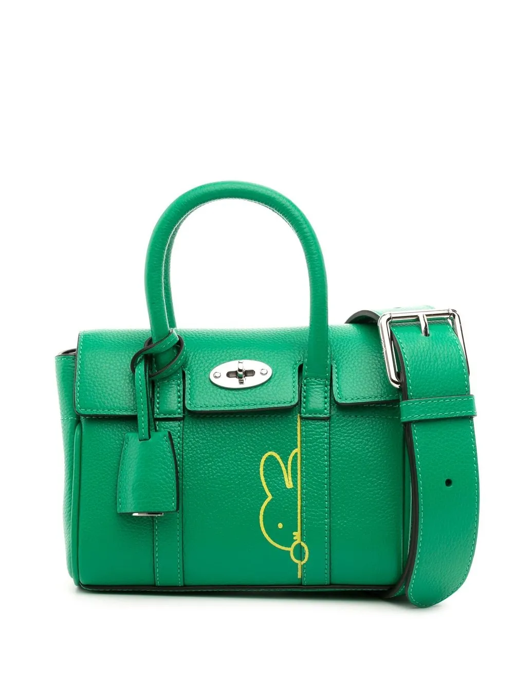 

Mulberry x Miffy Mini Bayswater satchel bag - Green