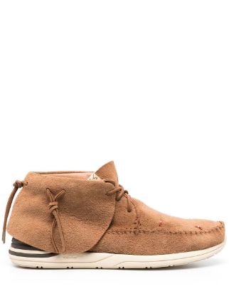 Visvim Lhamo Folk Suede Sneakers - Farfetch