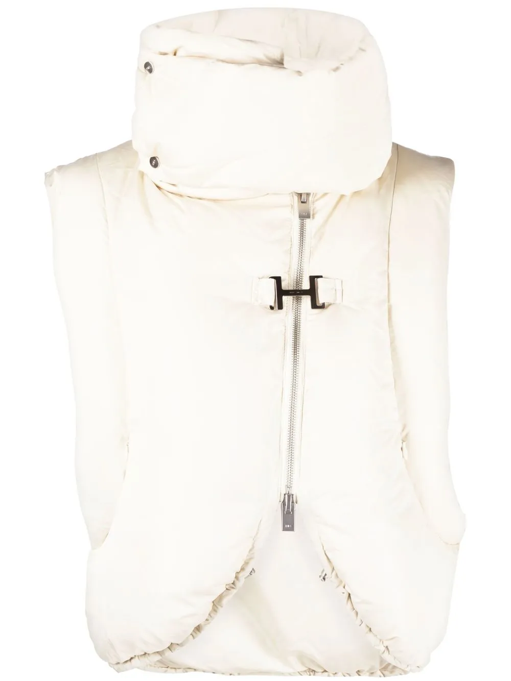 

HELIOT EMIL Collectivist padded gilet - Neutrals