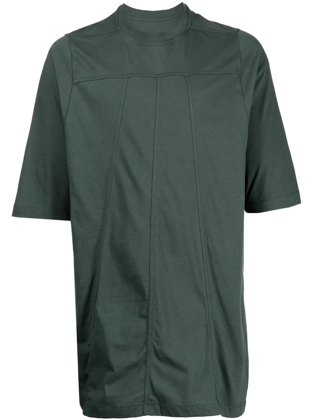 

Rick Owens playera oversize con ribete - Verde