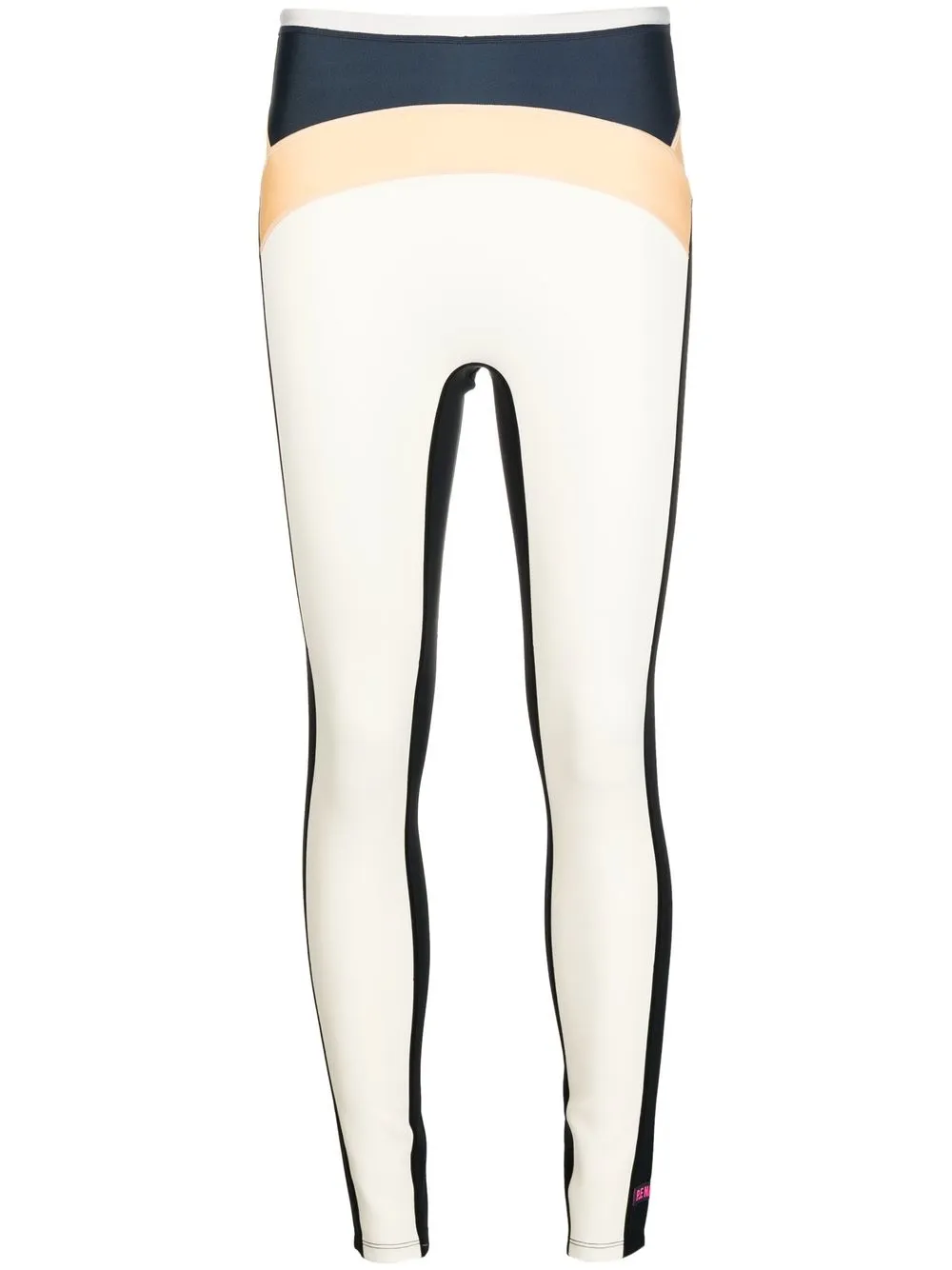 

P.E Nation two-tone panel detail leggings - White