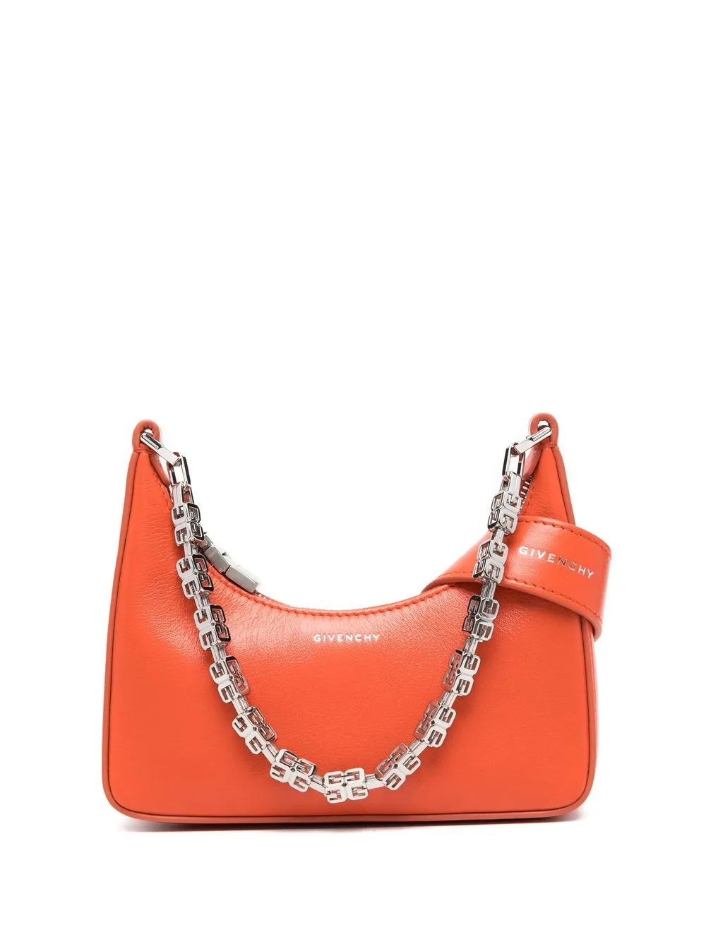 

Givenchy Moon Cut leather crossbody bag - Orange