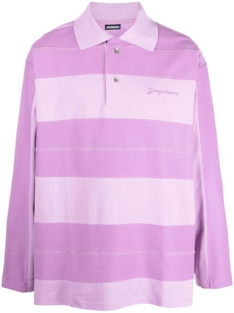 Jacquemus Le Polo Raye striped polo shirt Men